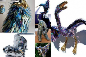 Zwierzęta z płyt cd: multimedia art Zwierzęta z płyt cd: multimedia art